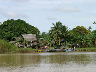 House on Sandican river